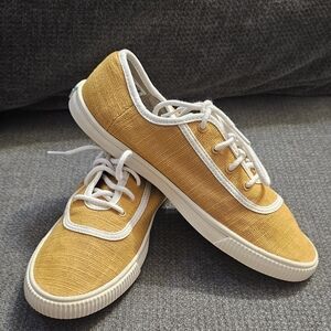 Toms Yellow Canvas Men's Shoes